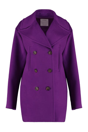 Sabine double-breasted wool coat-0